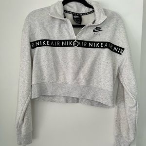 Nike cropped sweatshirt